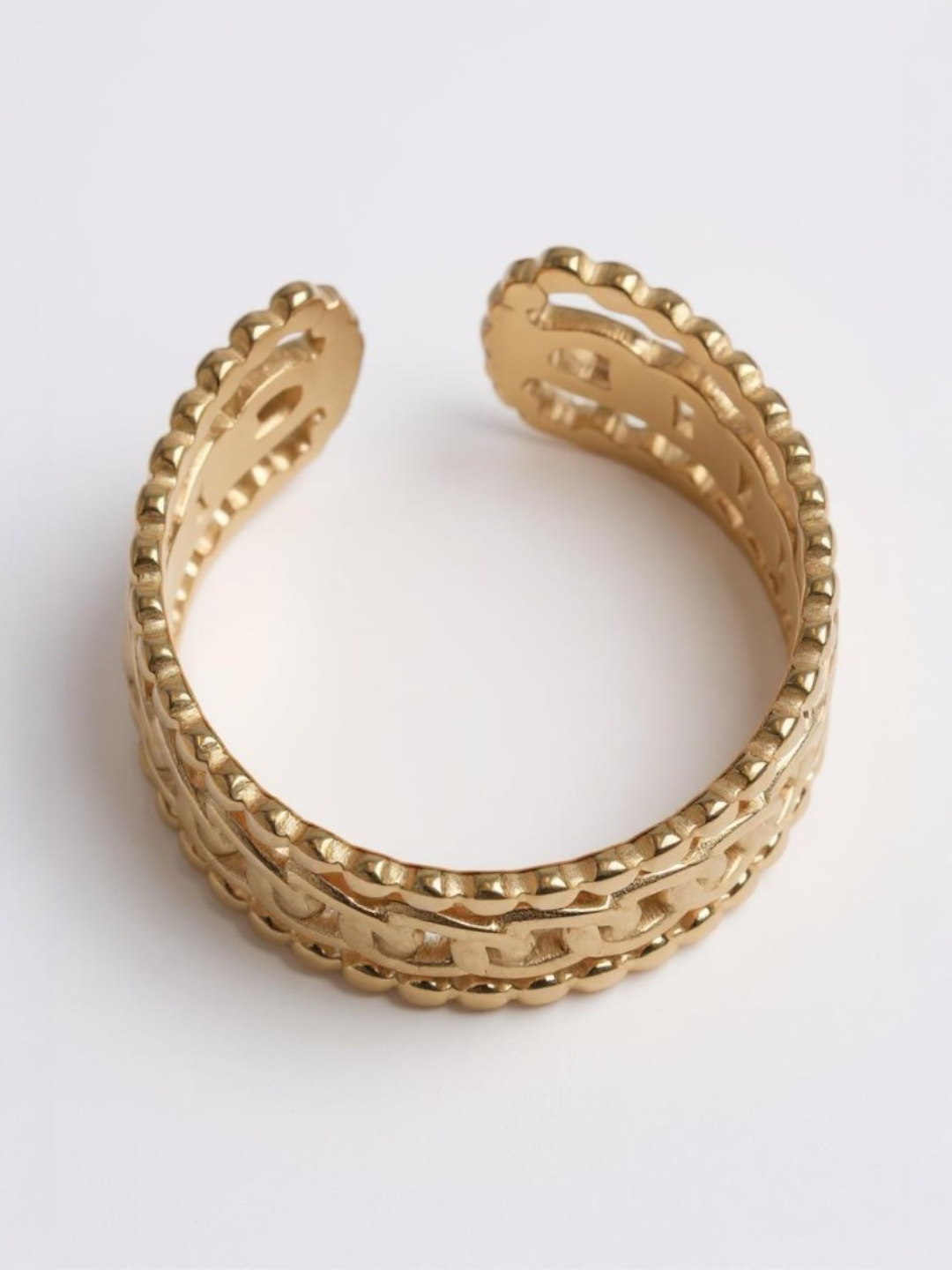 Thick Cuban Link Chain Ring