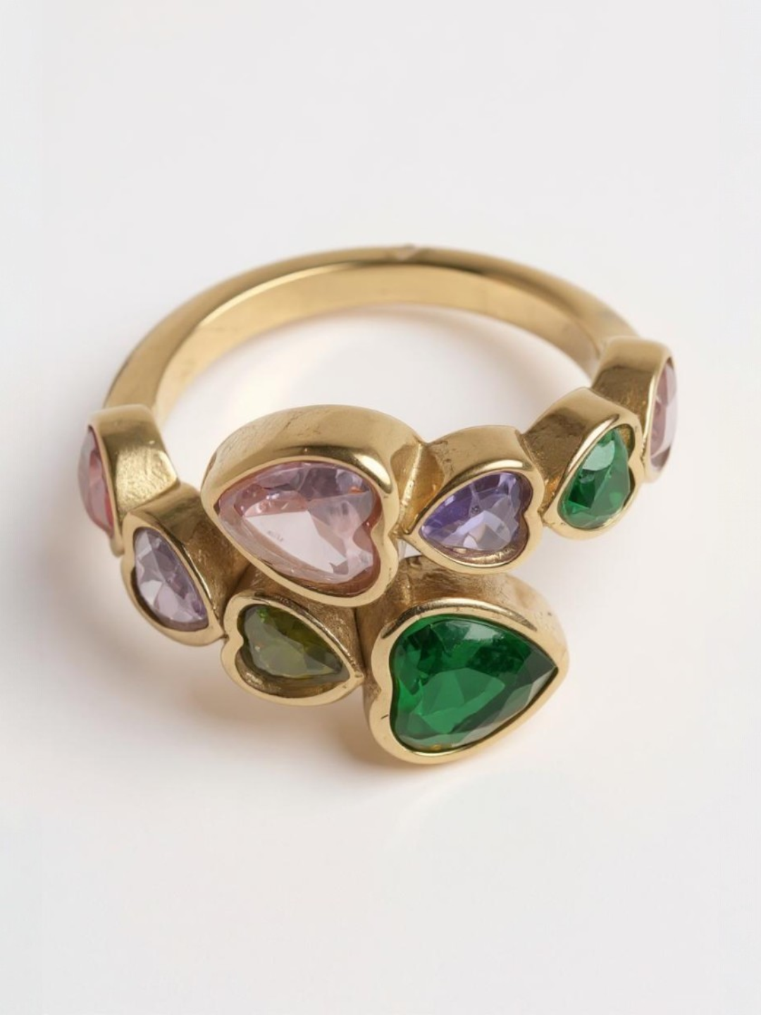 CZ Heart Ring