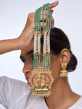 Shiv Parvati Long Pendant Set