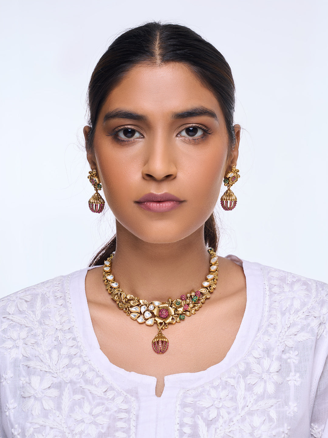 Designer Antique Short Necklace