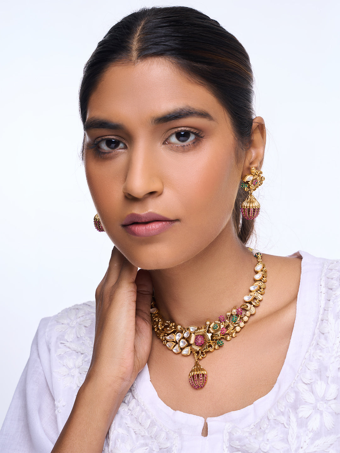 Designer Antique Short Necklace