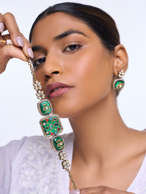 Embroidered Designer Necklace