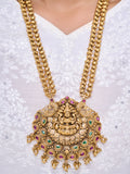 Heavy Matar Mala Lakshmi Pendant Set