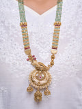 Long Designer Antique Pendant Set