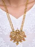 Lakshmi with Elephant Designer Pendant Set