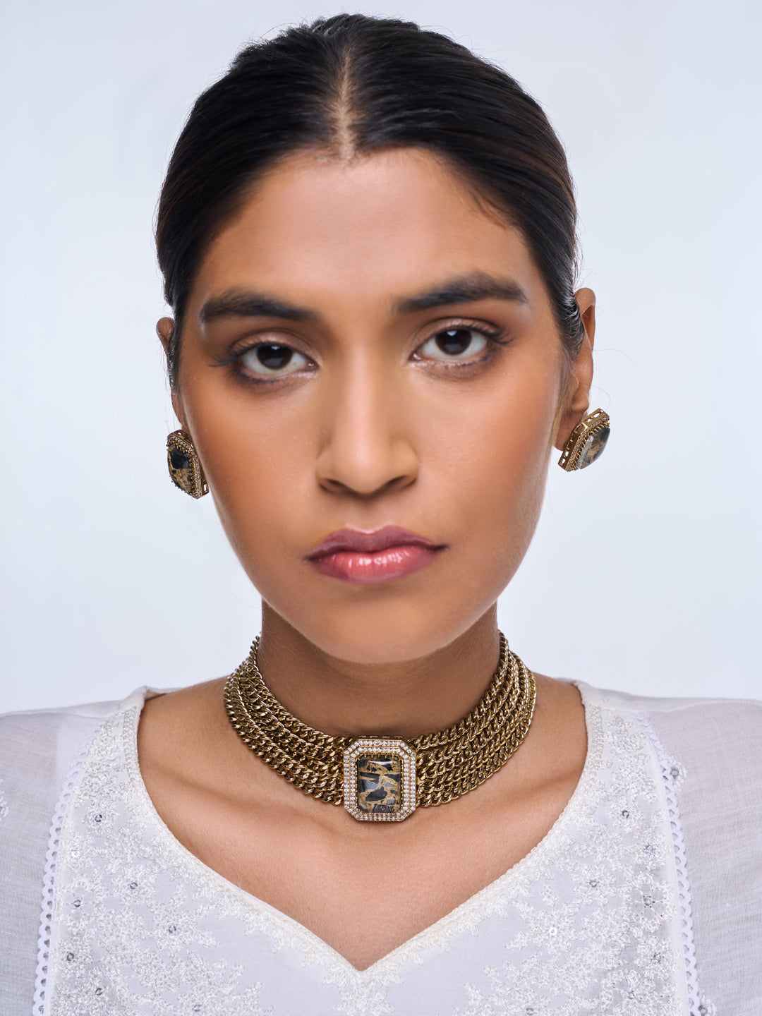 Firestone Chain Necklace