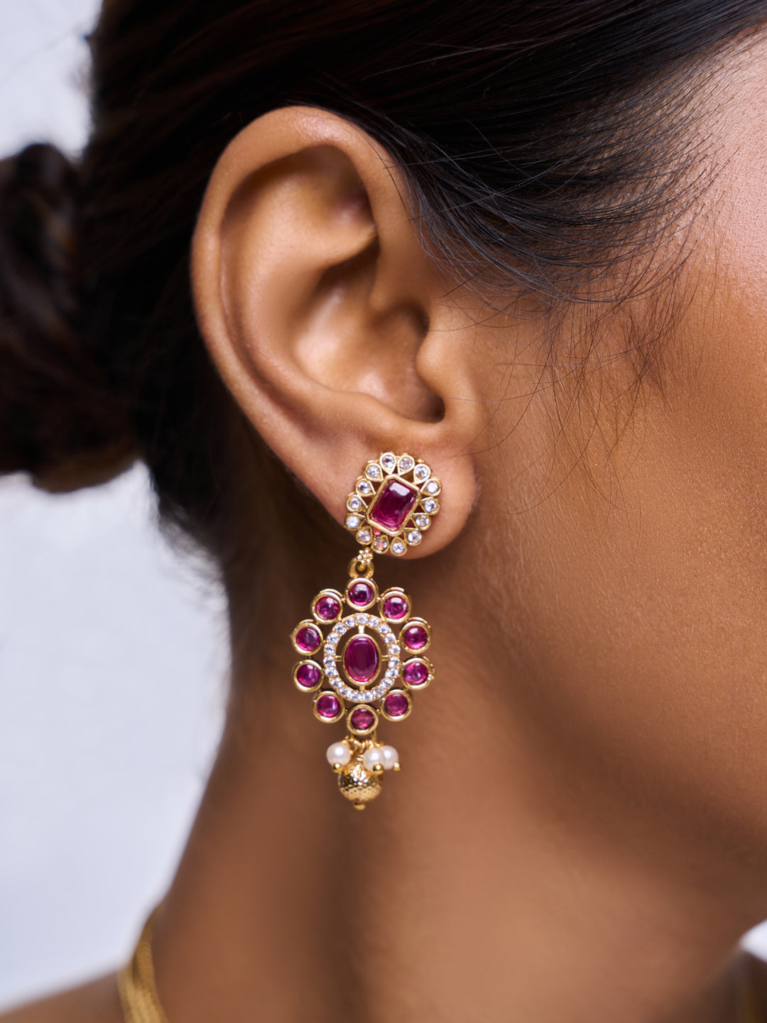 Sleek Pink Necklace