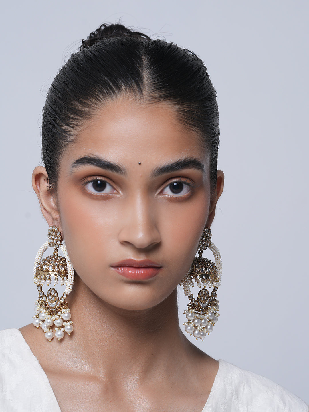 Big Heavy Golden Jhumki