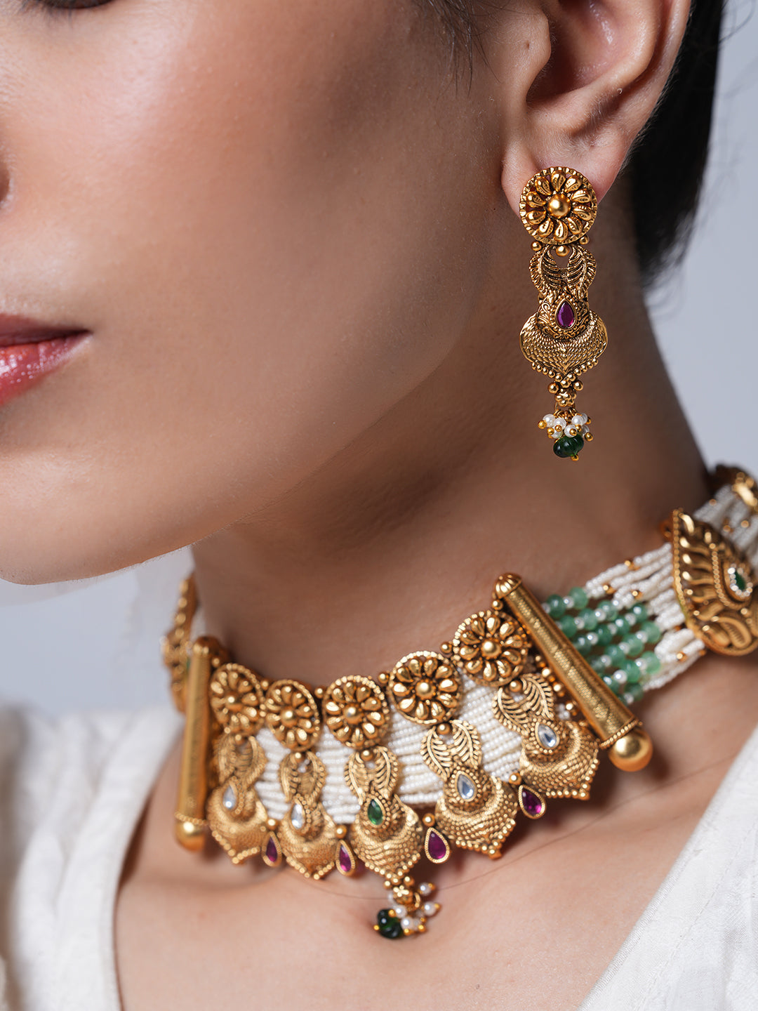 Designer Antique Choker Necklace