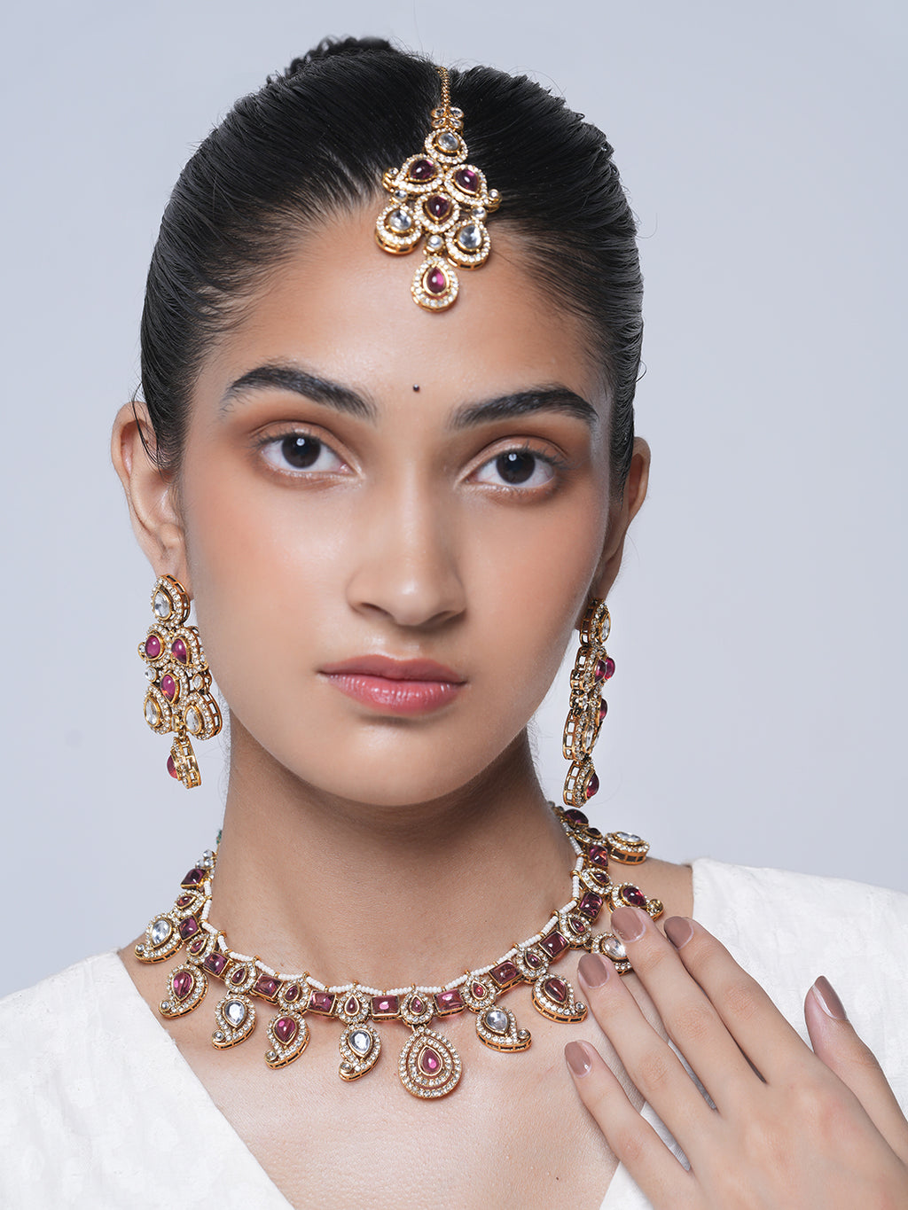 Pink Designer Necklace