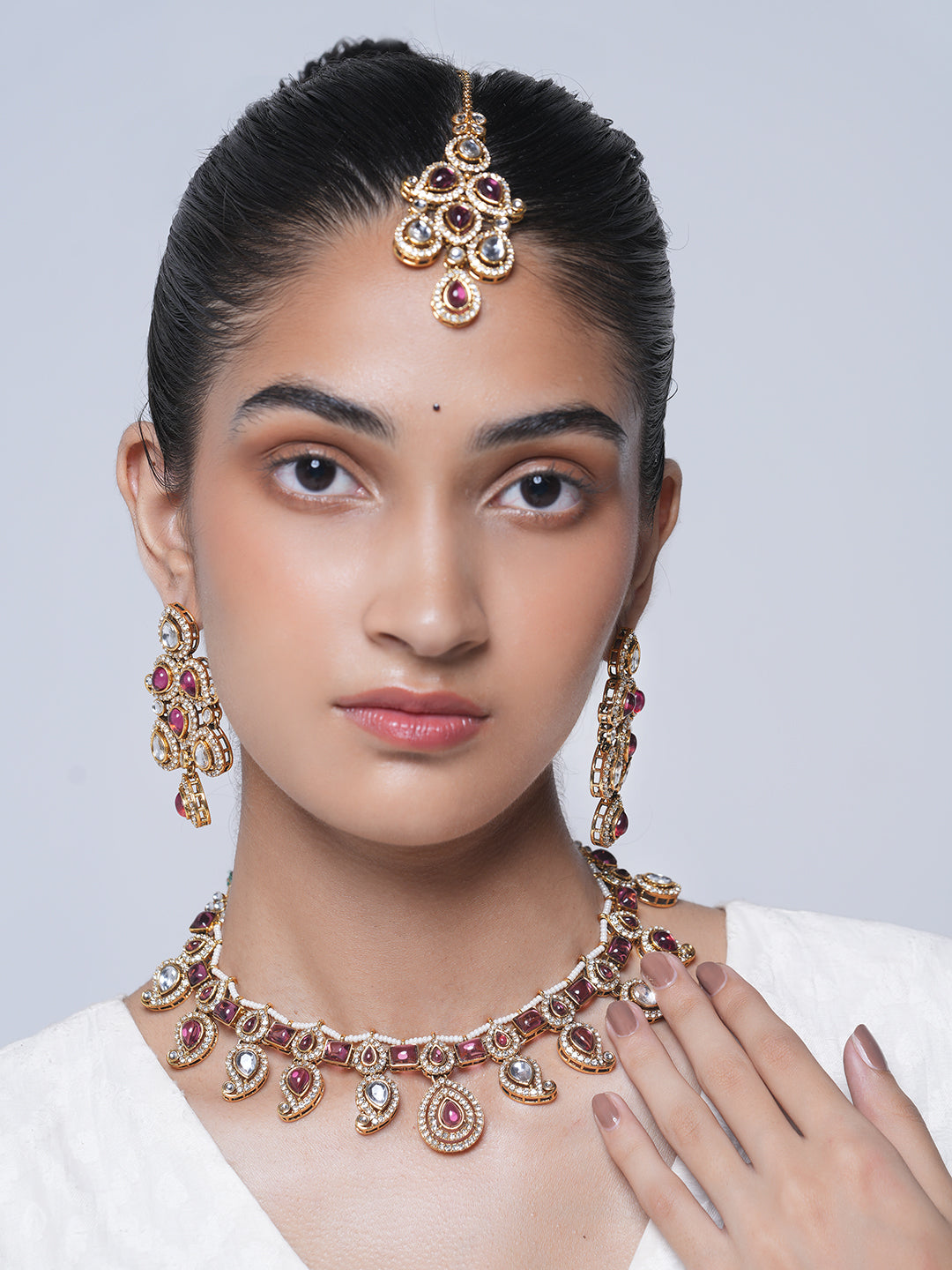 Pink Designer Necklace