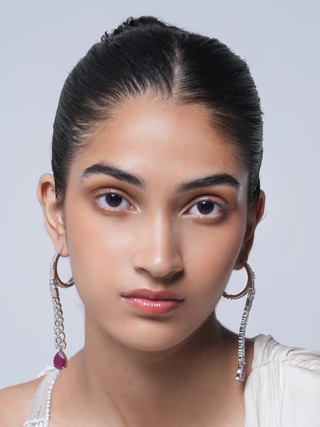Long Drop AD Earrings