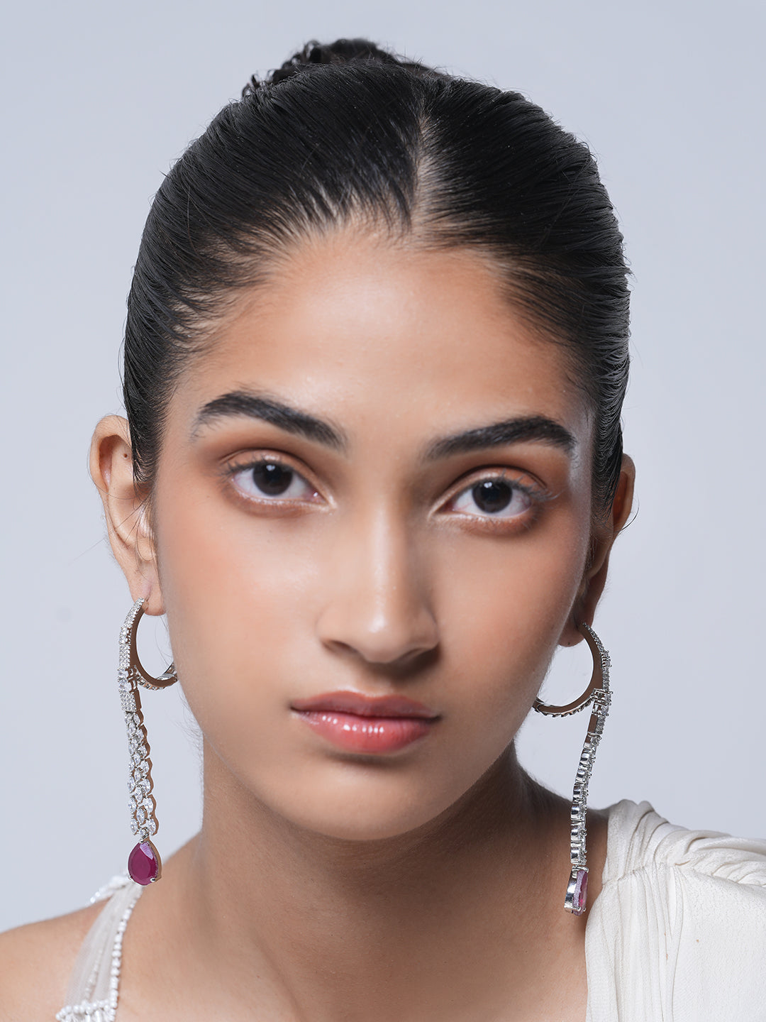 Long Drop AD Earrings