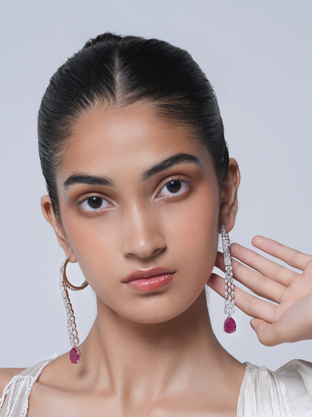 Long Drop AD Earrings