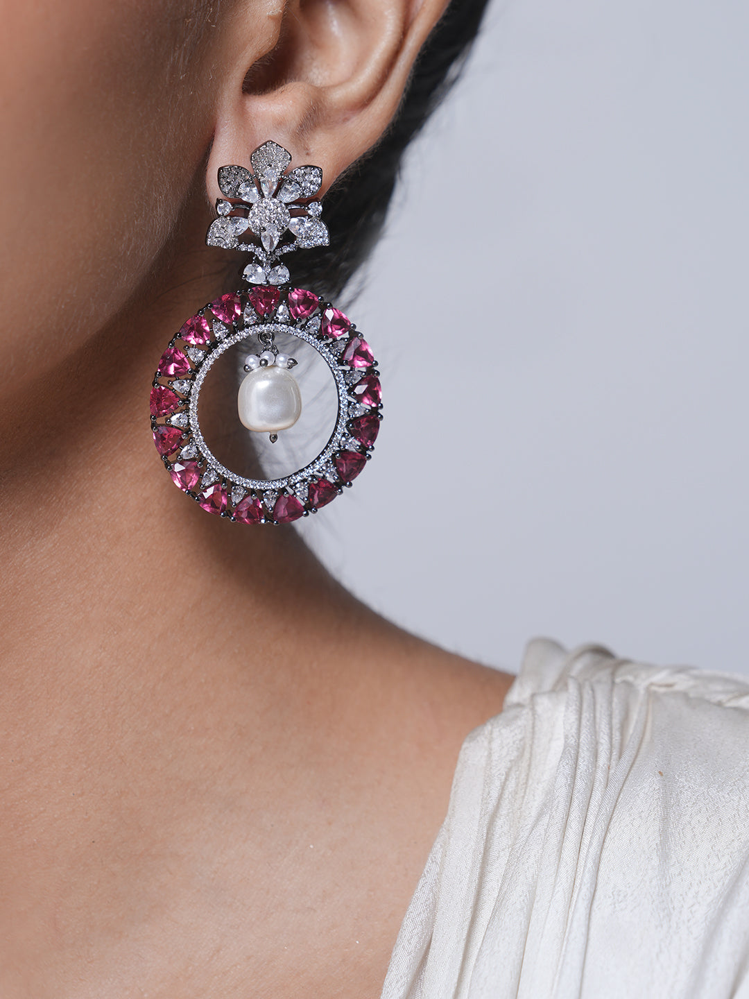 Designer Heavy AD Earrings