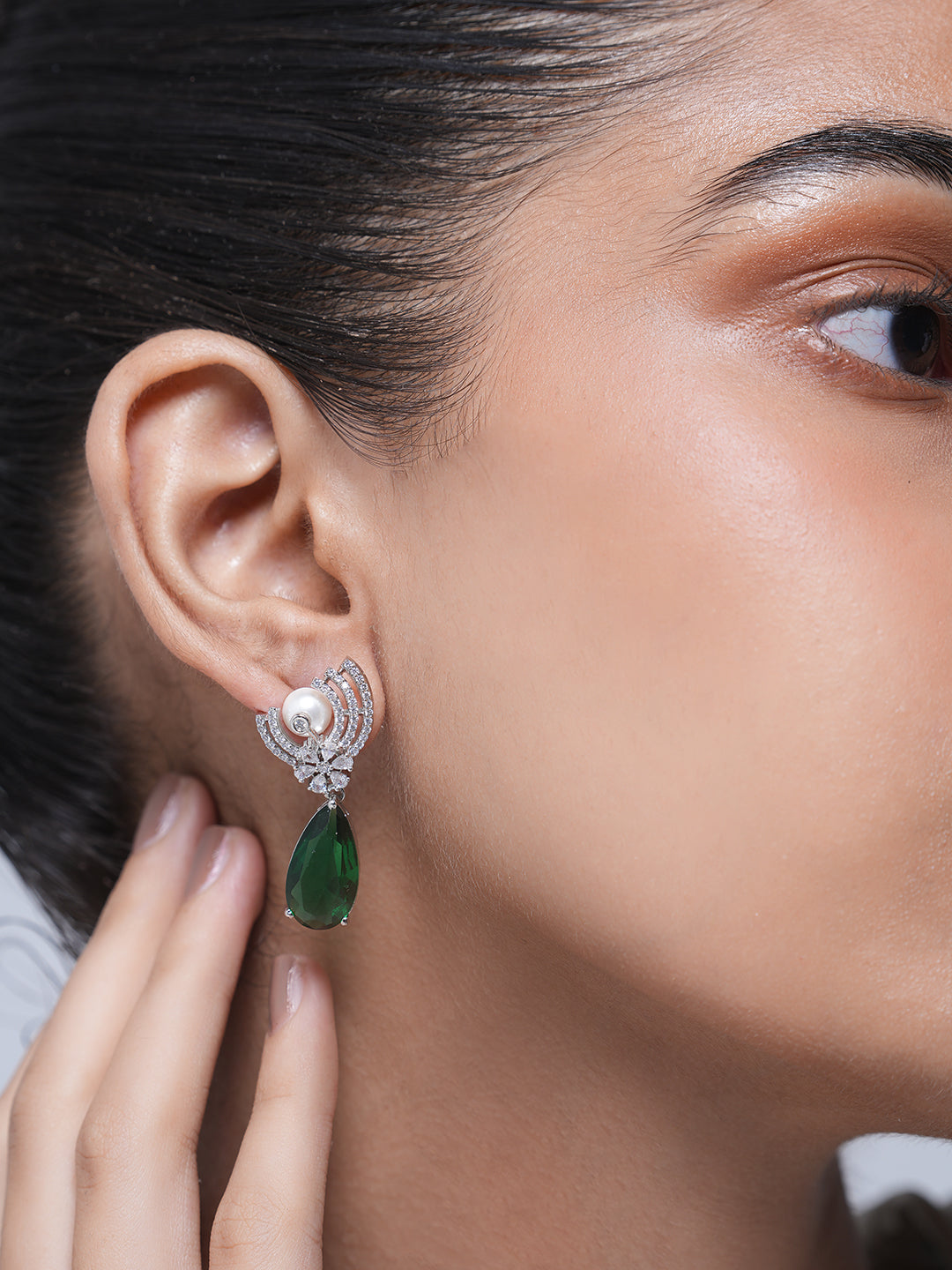 Small AD Earrings
