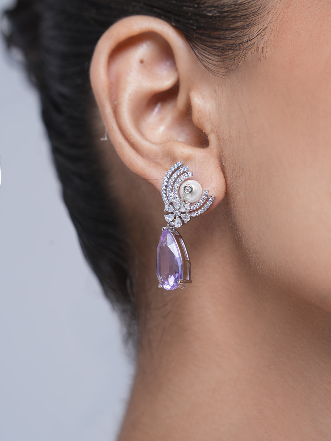 Small AD Earrings