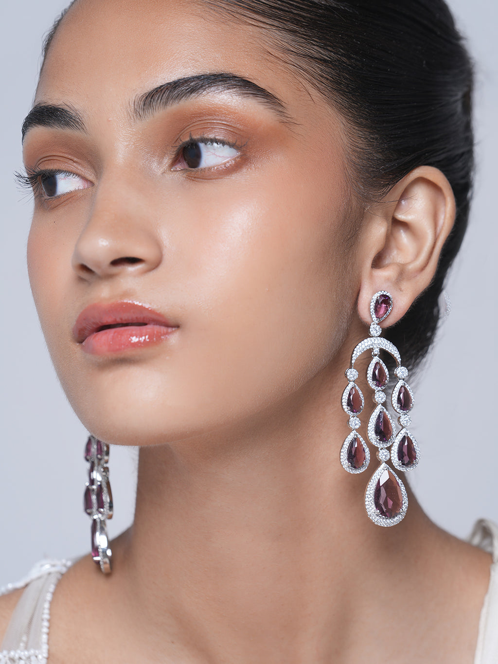Long Heavy AD Earrings