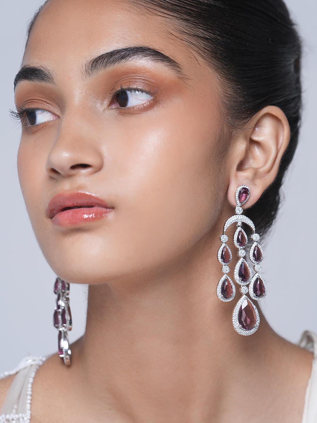 Long Heavy AD Earrings