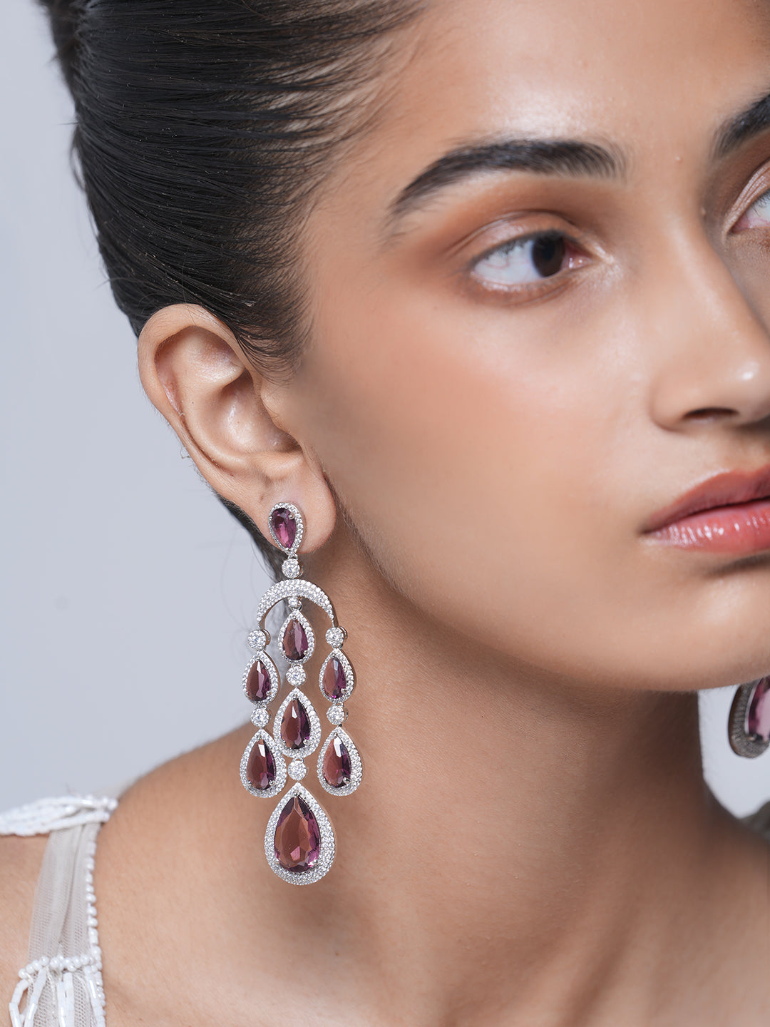 Long Heavy AD Earrings
