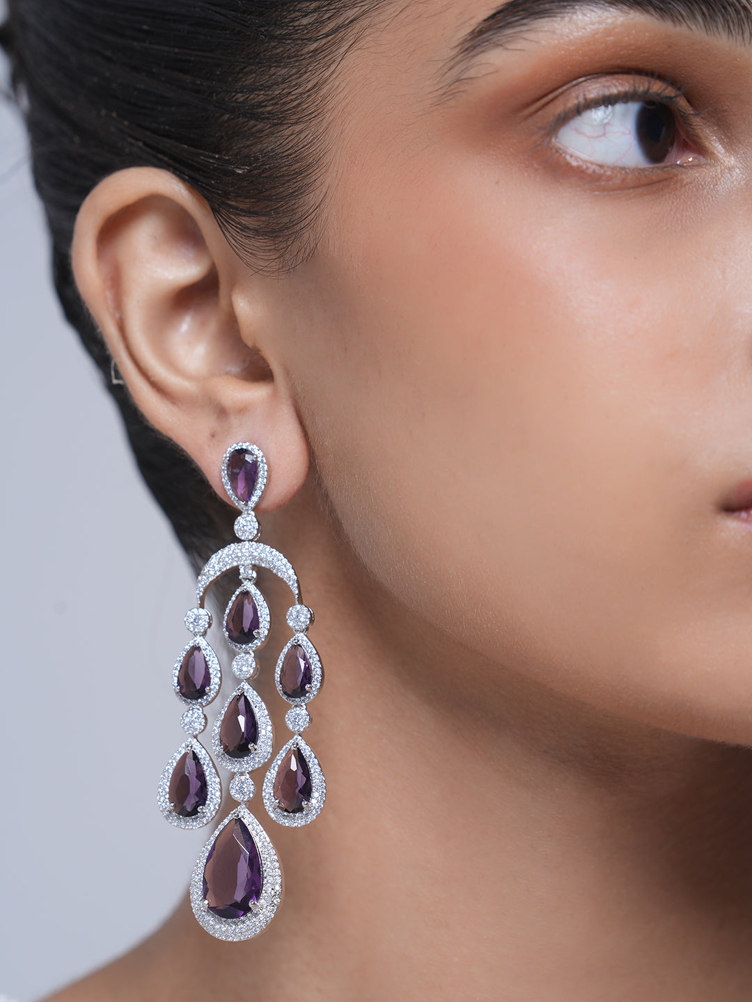 Long Heavy AD Earrings