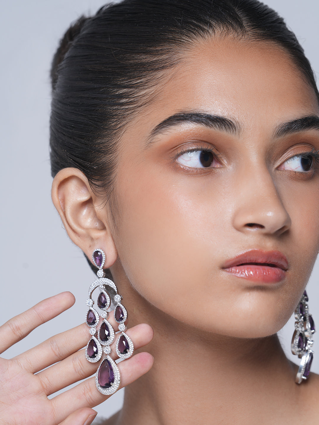 Long Heavy AD Earrings