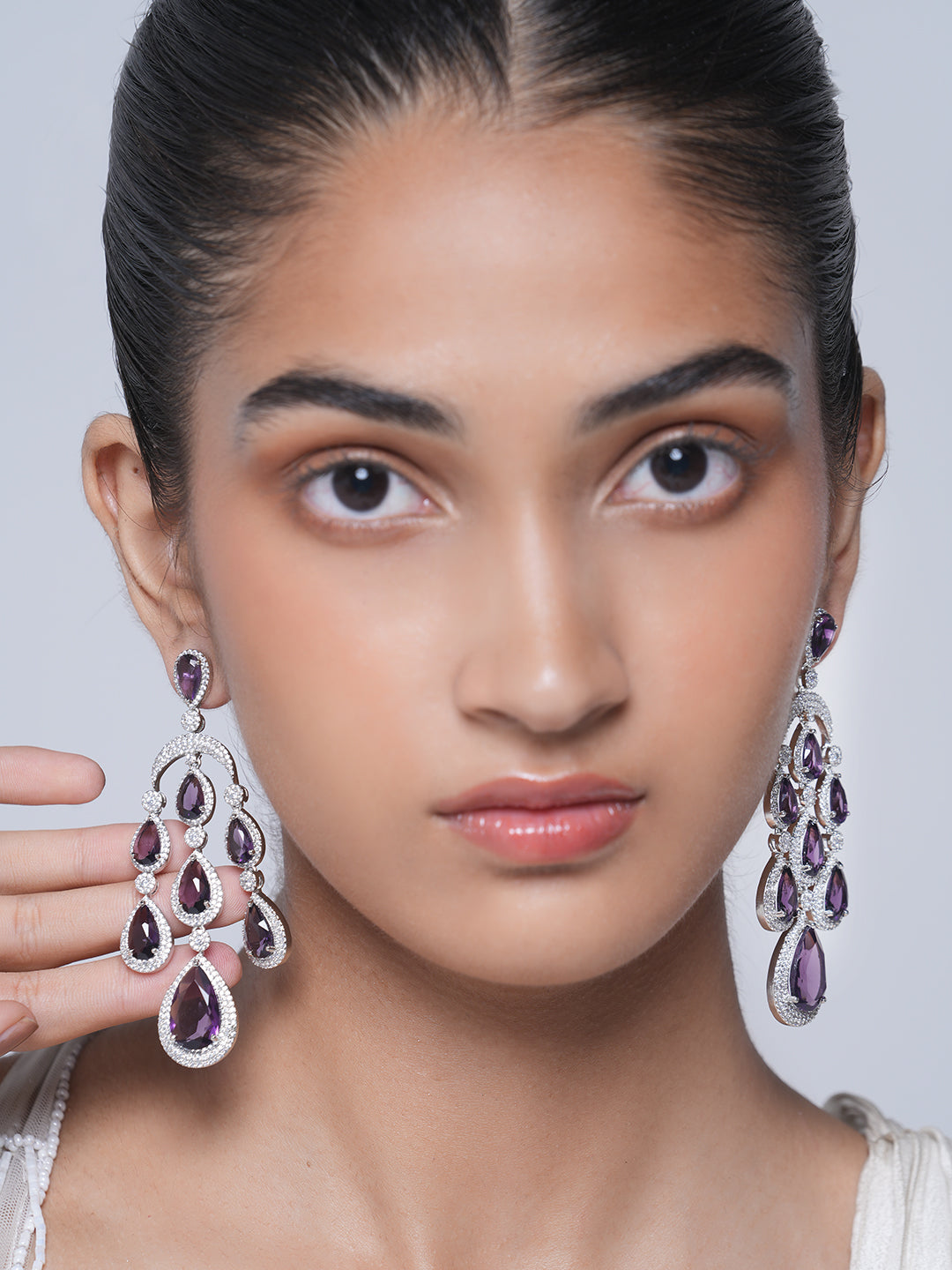 Long Heavy AD Earrings