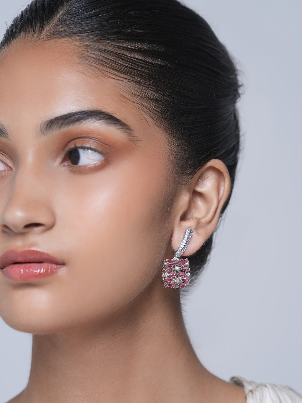 Designer Small AD Earrings