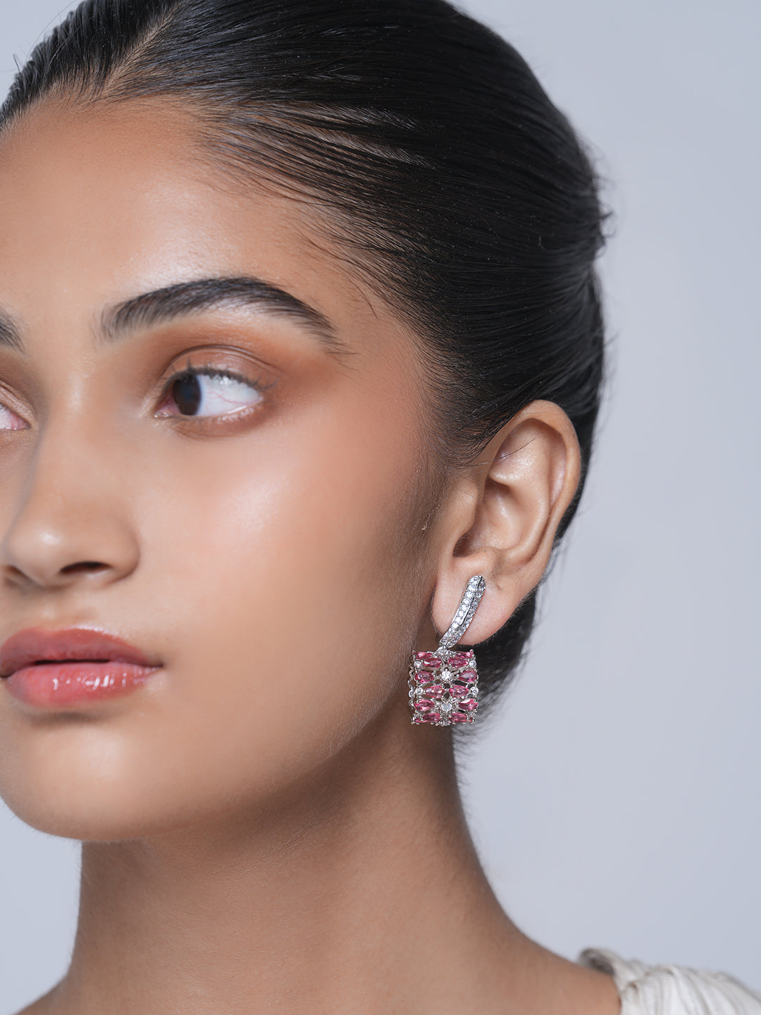 Designer Small AD Earrings