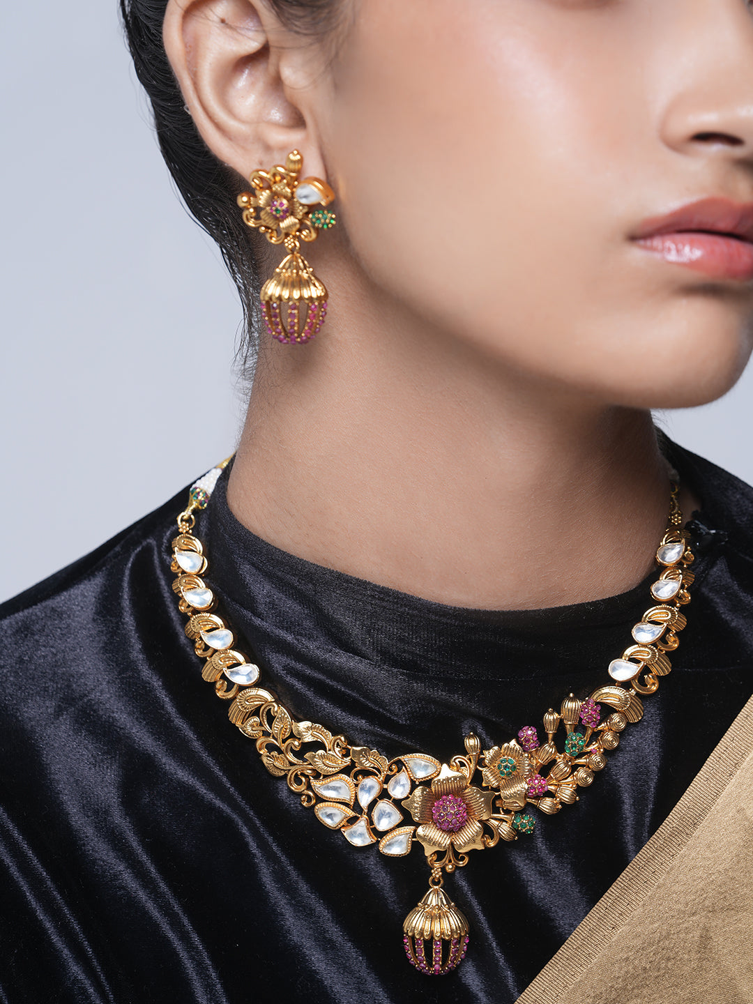 Designer Antique Short Necklace