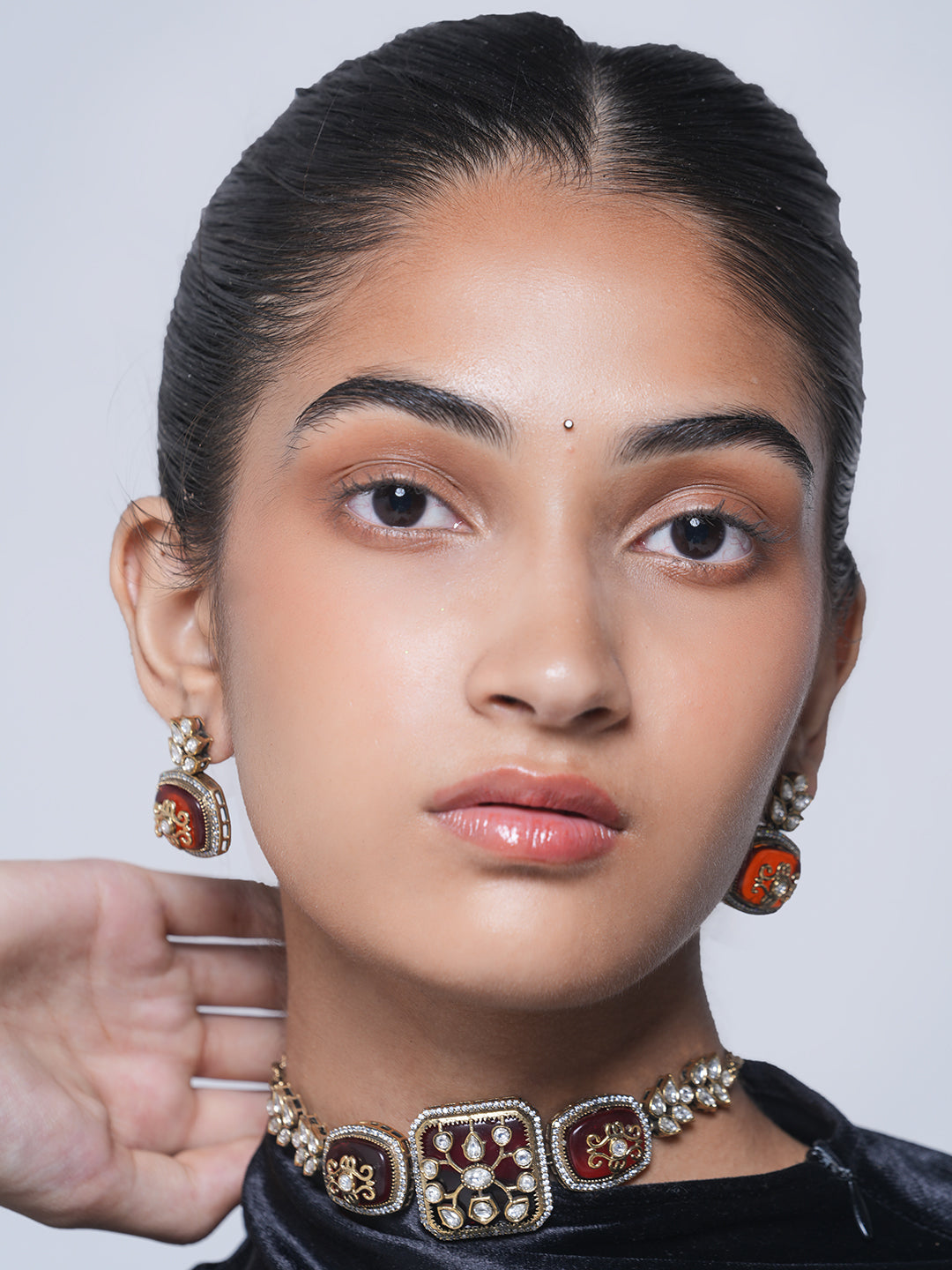 Embroidered Designer Necklace