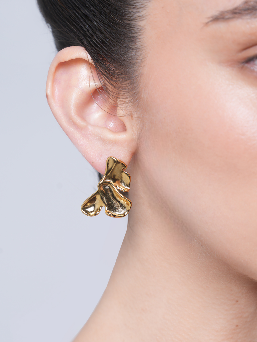 Exaggerate Fashion Flower Earrings