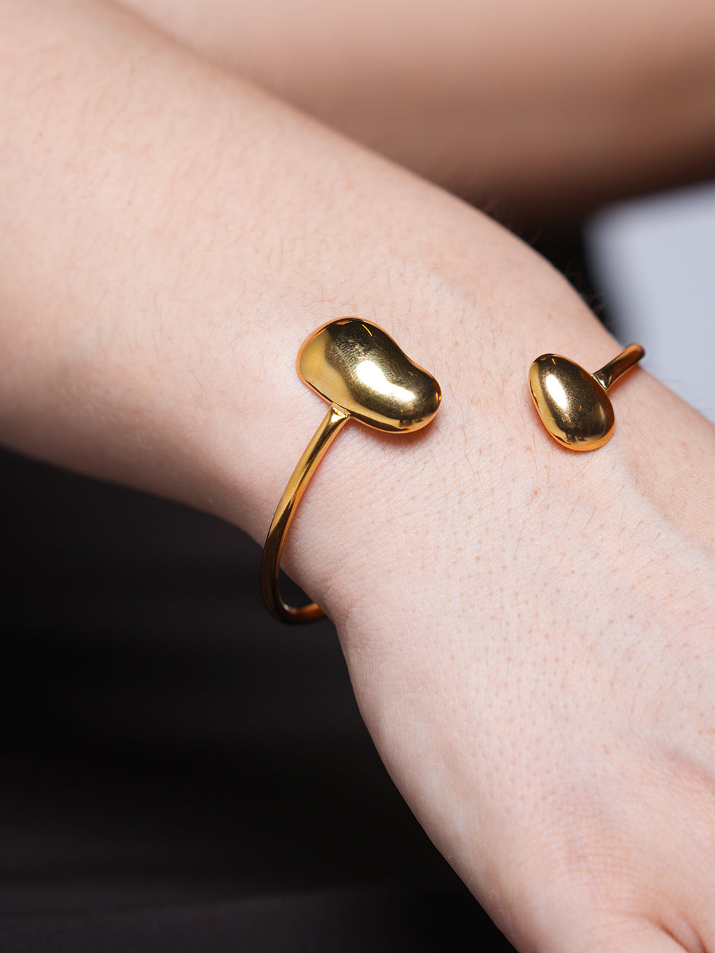 Irregular Open Bangle