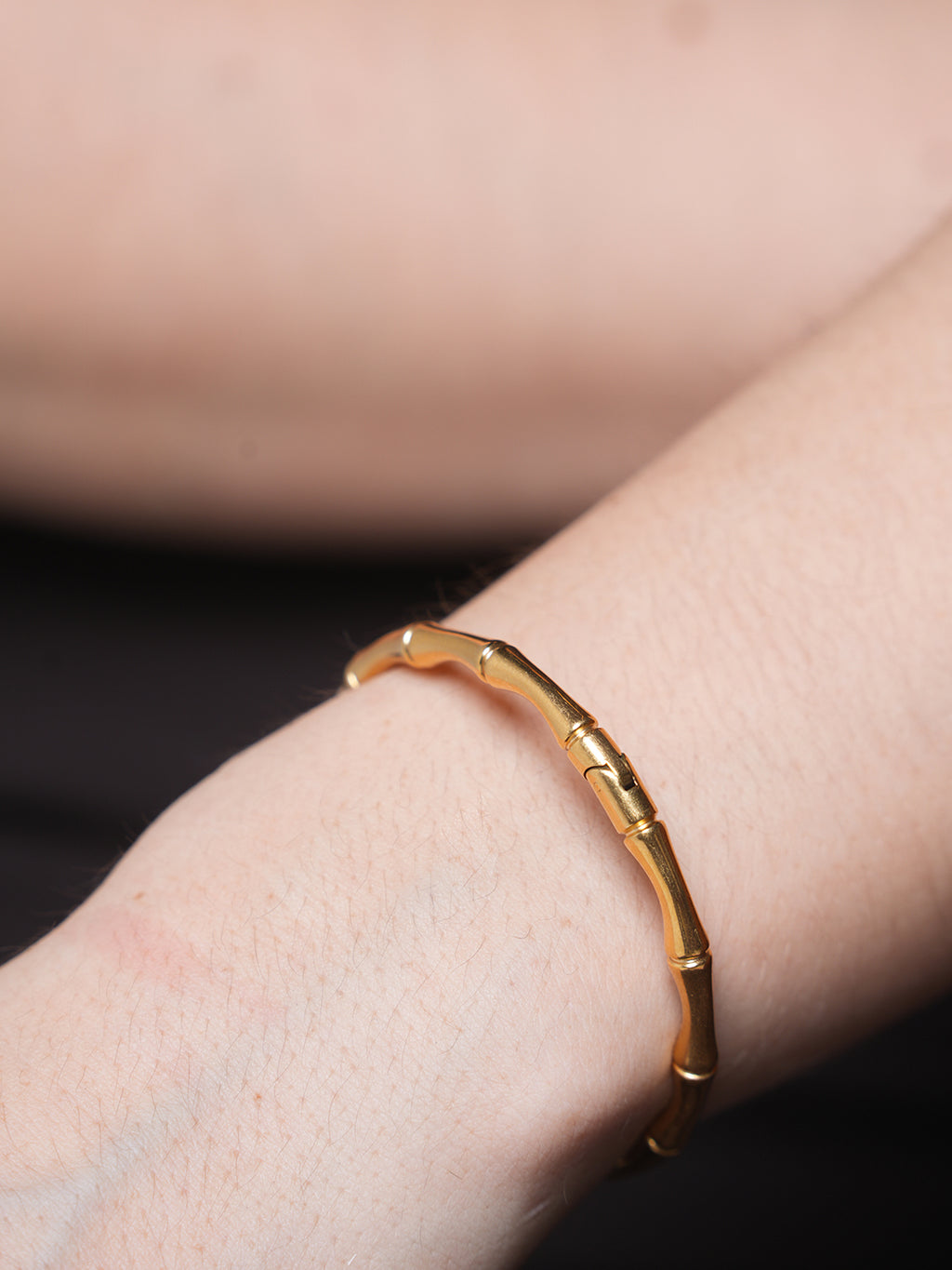 Bamboo Design Bracelet