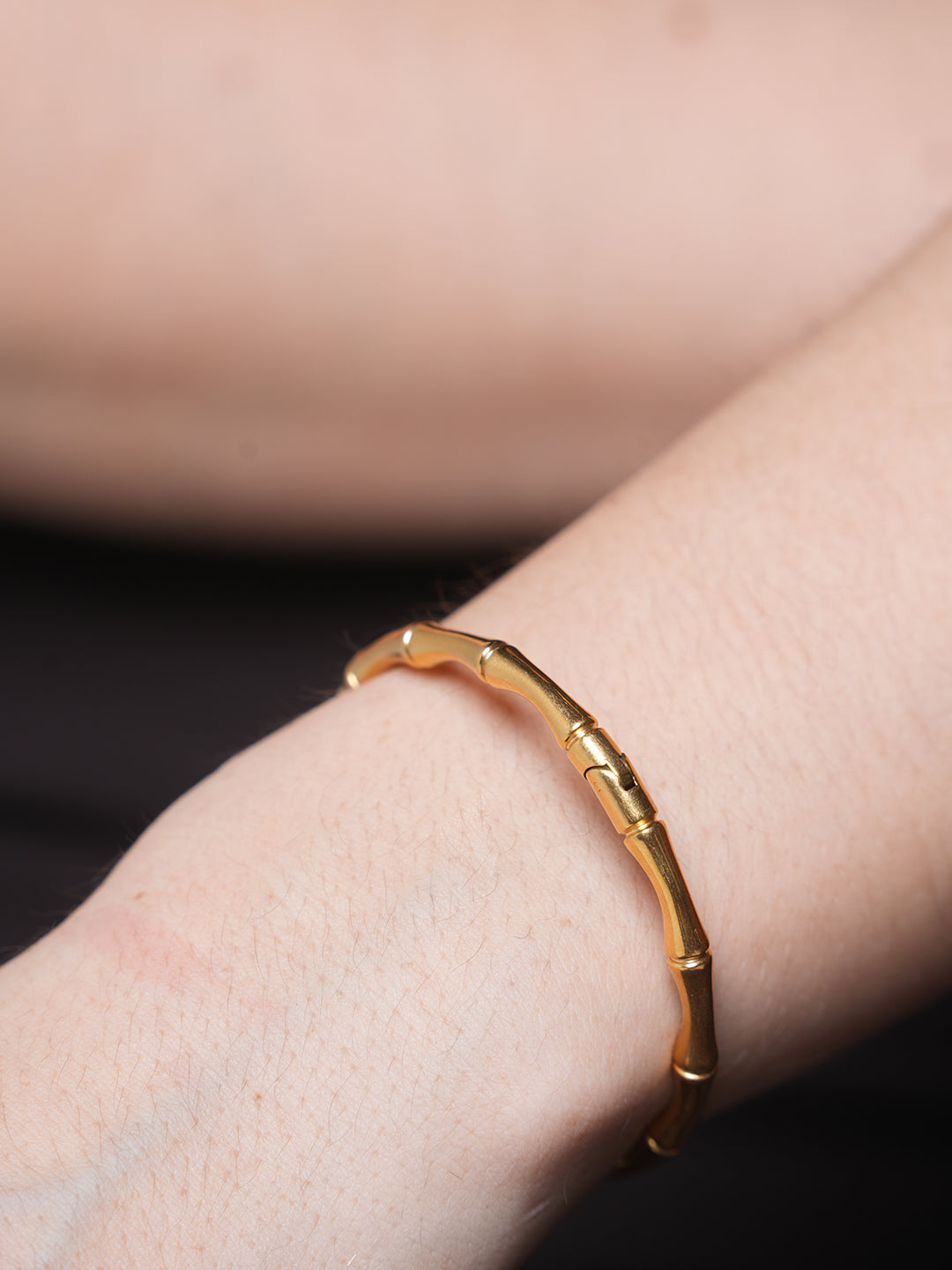 Bamboo Design Bracelet