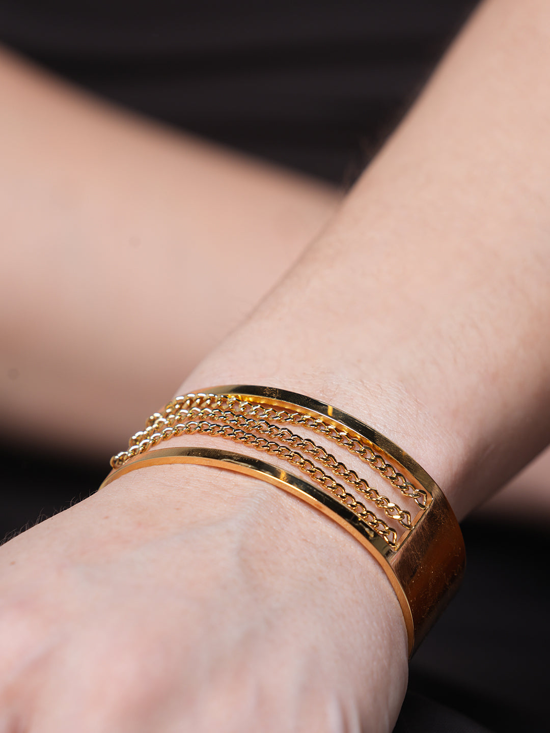 Smooth Open Chain Bracelet