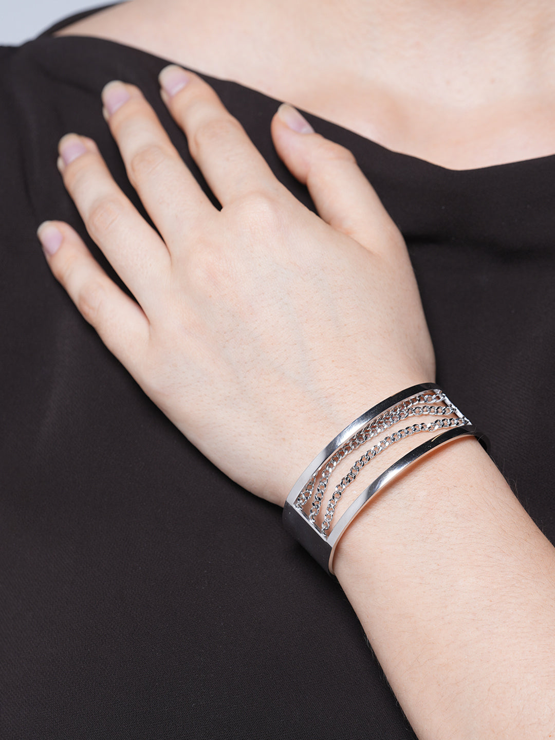 Smooth Open Chain Bracelet