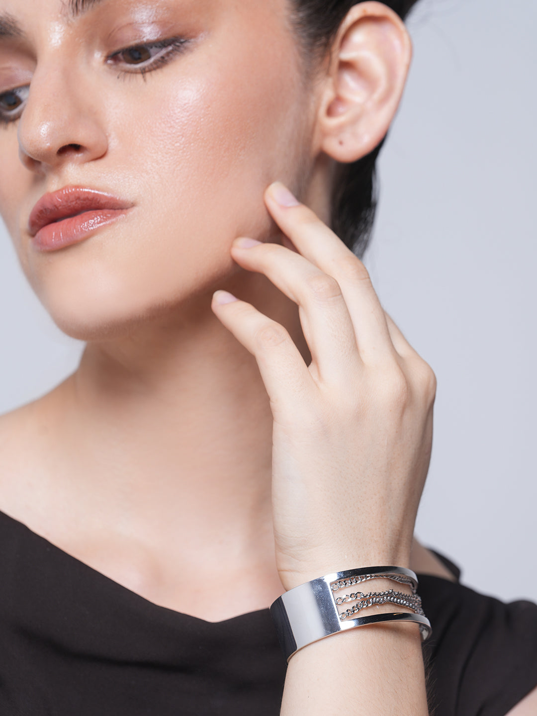 Smooth Open Chain Bracelet