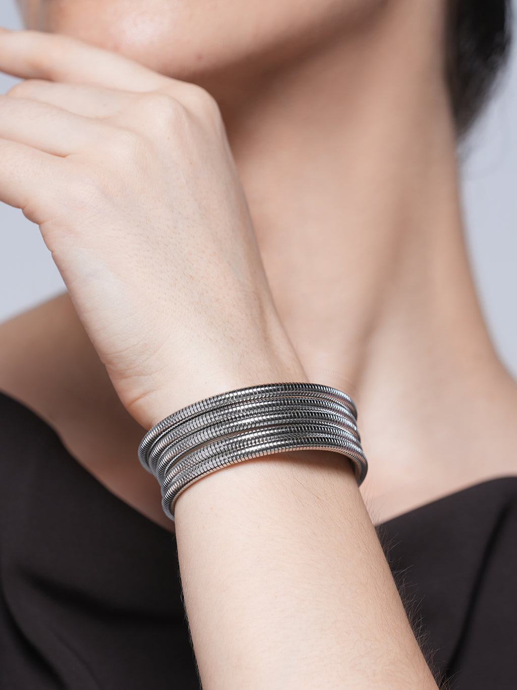 Stackable Multi- Layer Wrap Arm Bracelet