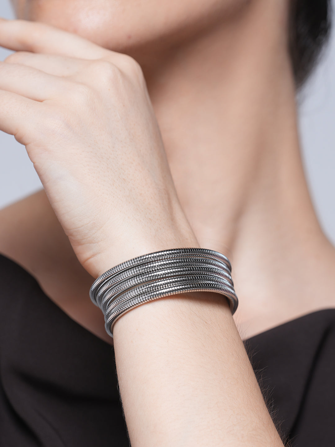 Stackable Multi- Layer Wrap Arm Bracelet