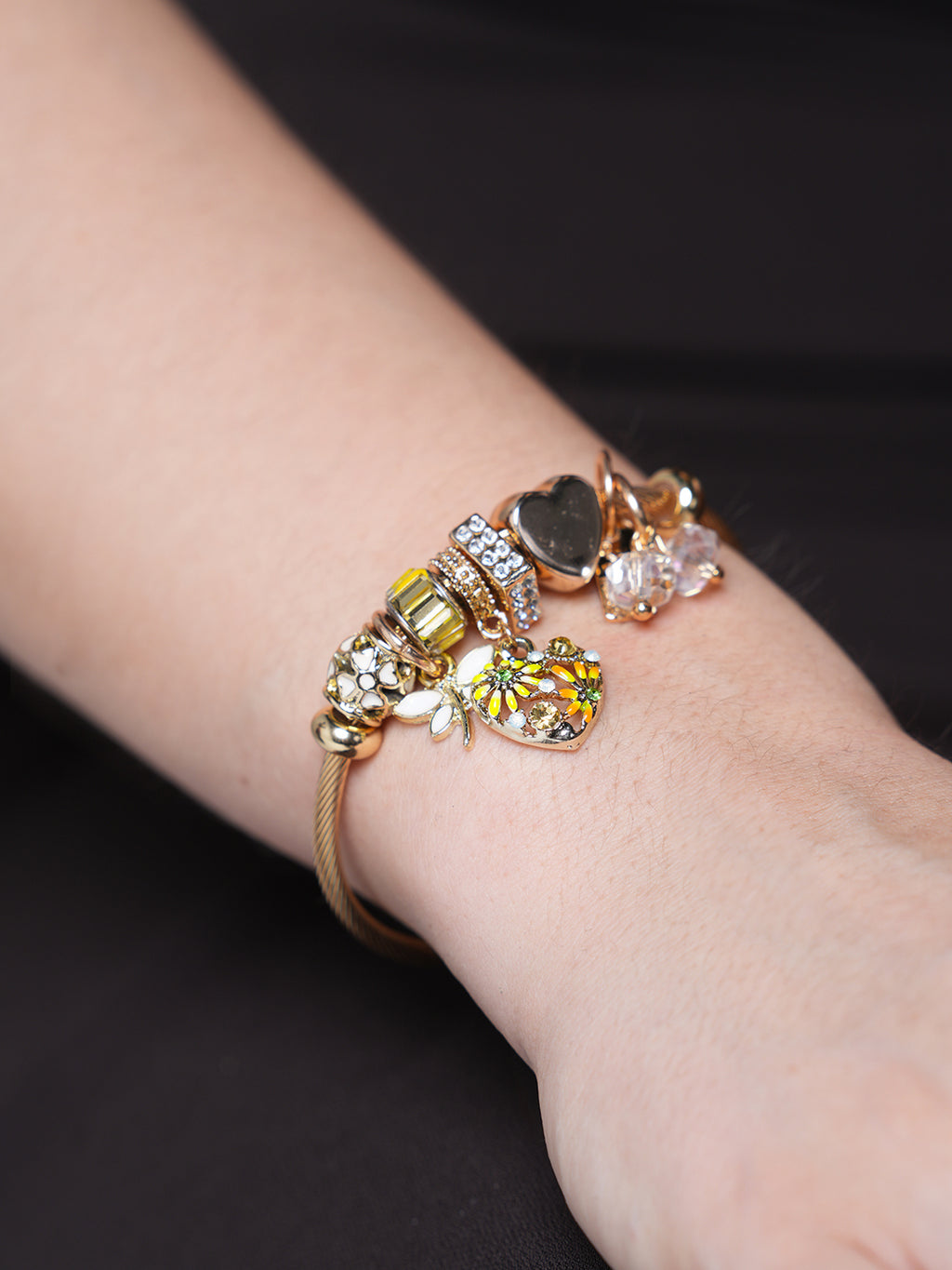 CZ Charms Bracelet
