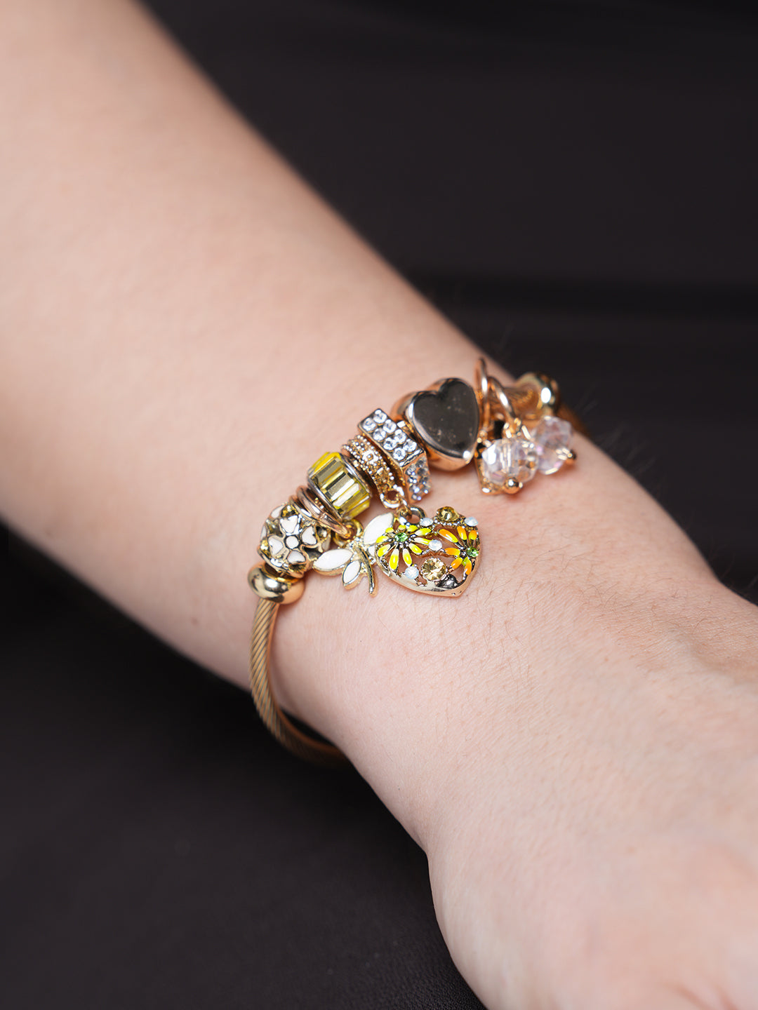 CZ Charms Bracelet