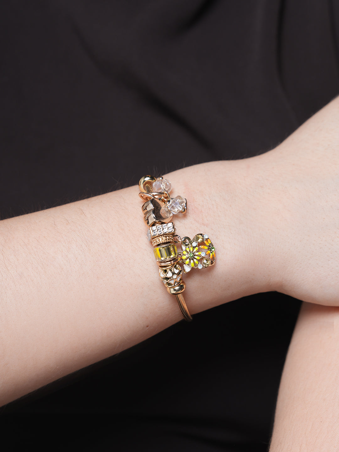 CZ Charms Bracelet
