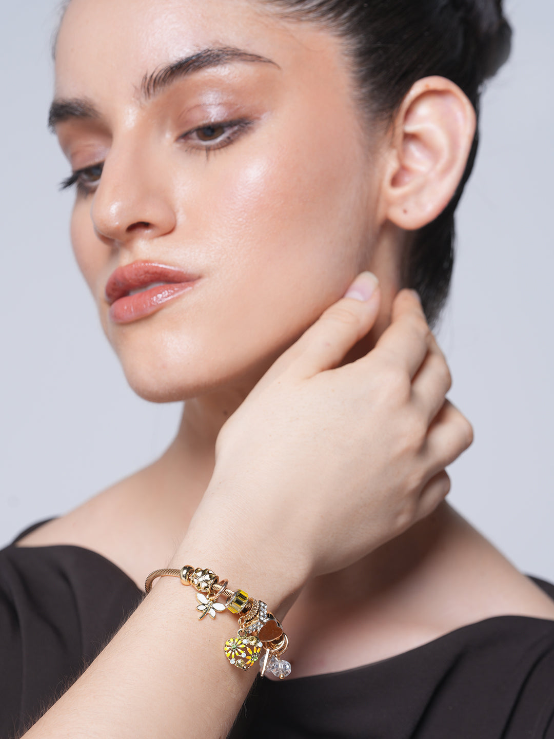 CZ Charms Bracelet