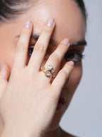 CZ Heart Ring