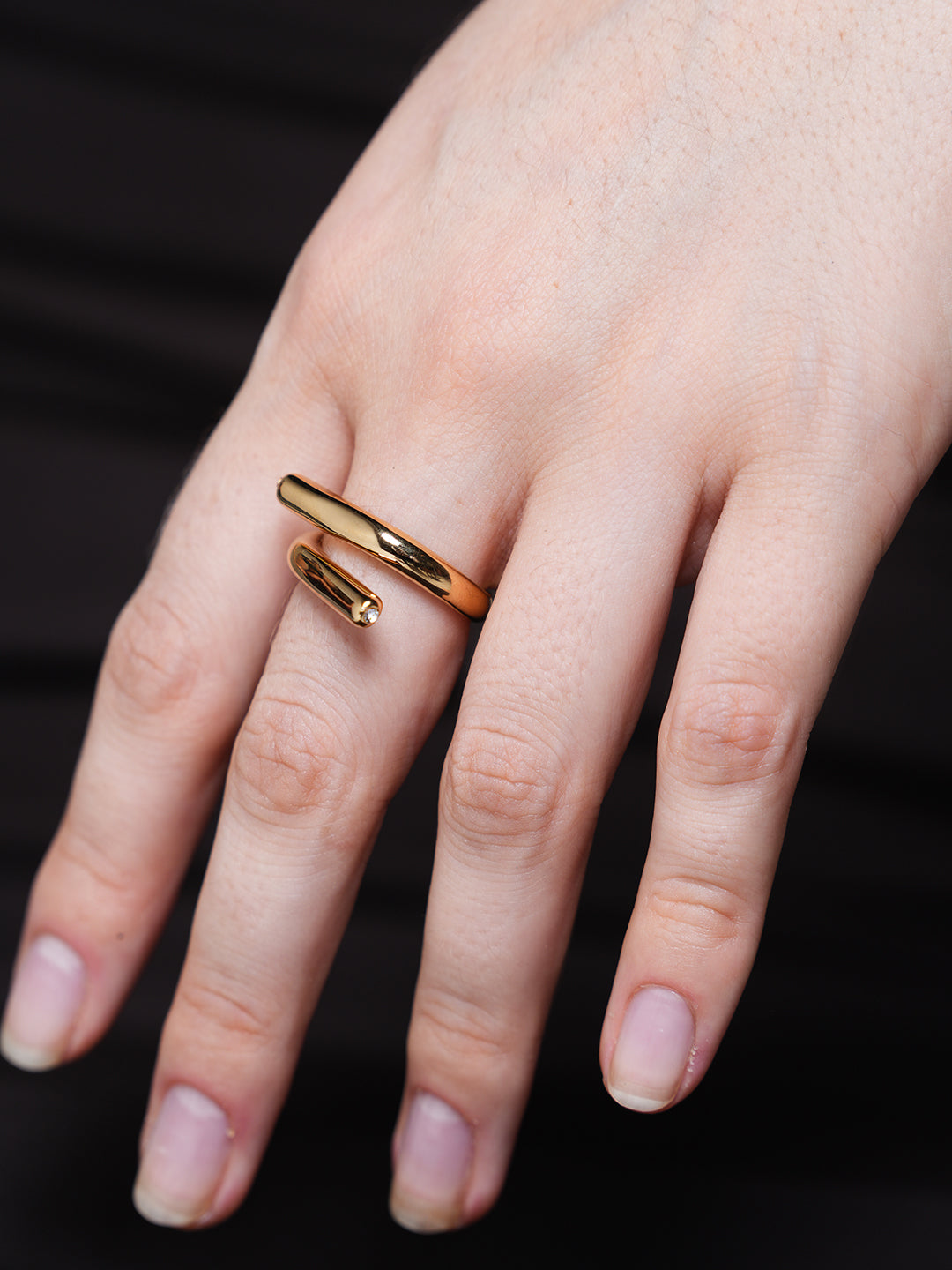 Chunky Minimalist Simple Ring
