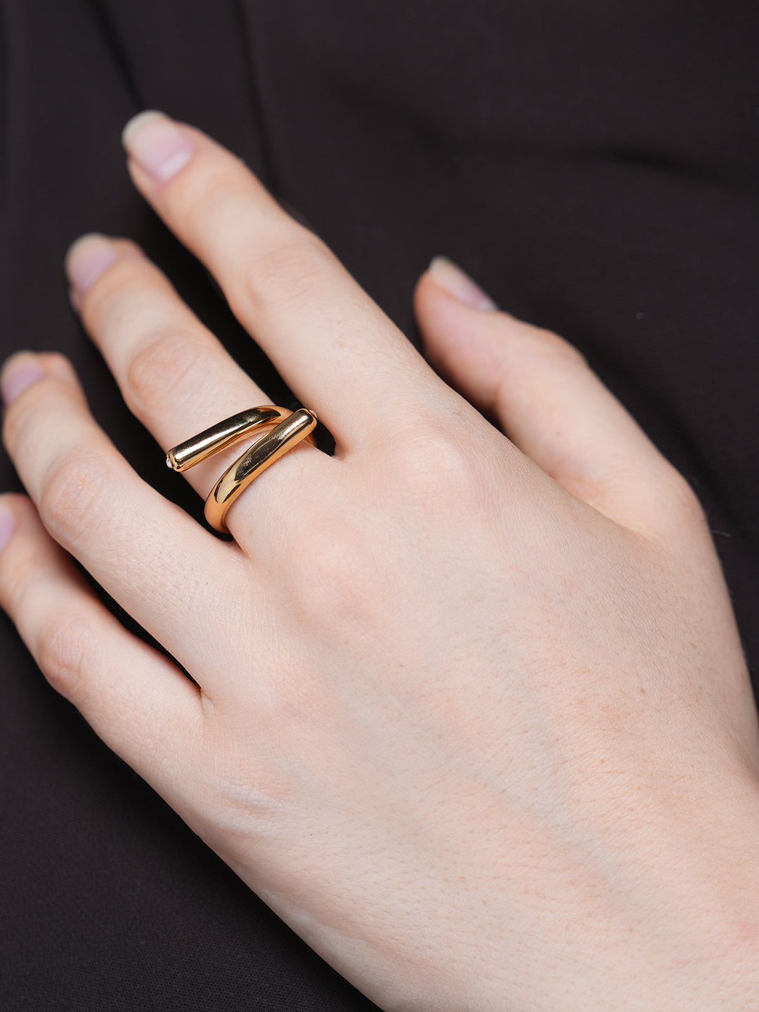Chunky Minimalist Simple Ring