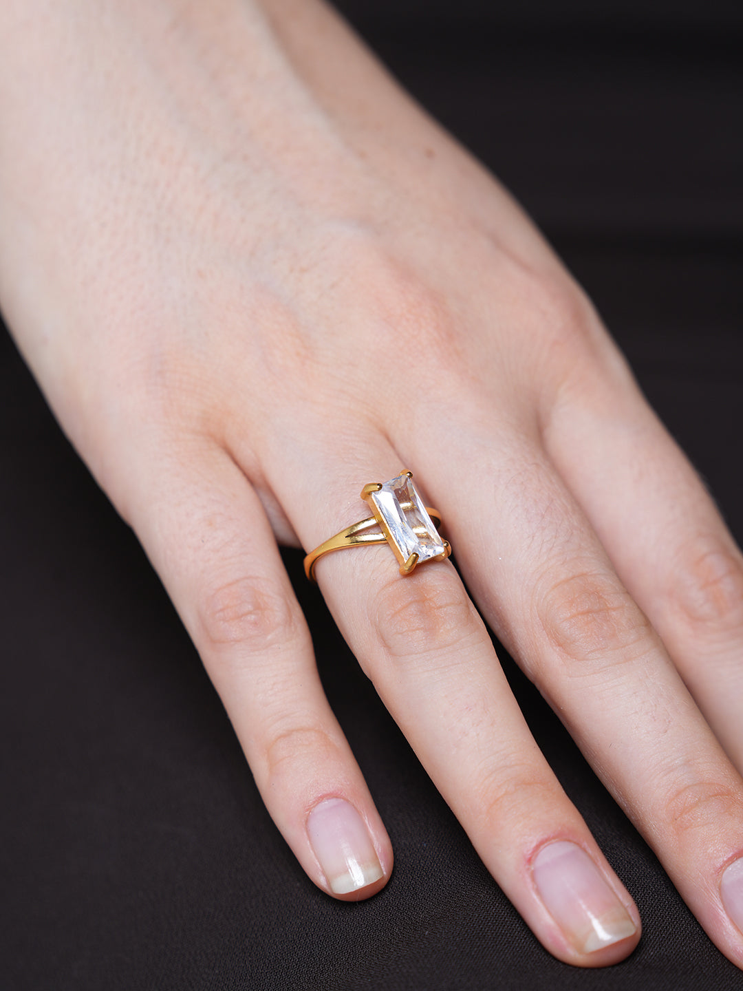 Luxury Bling Cubic Zirconia Ring Size 7