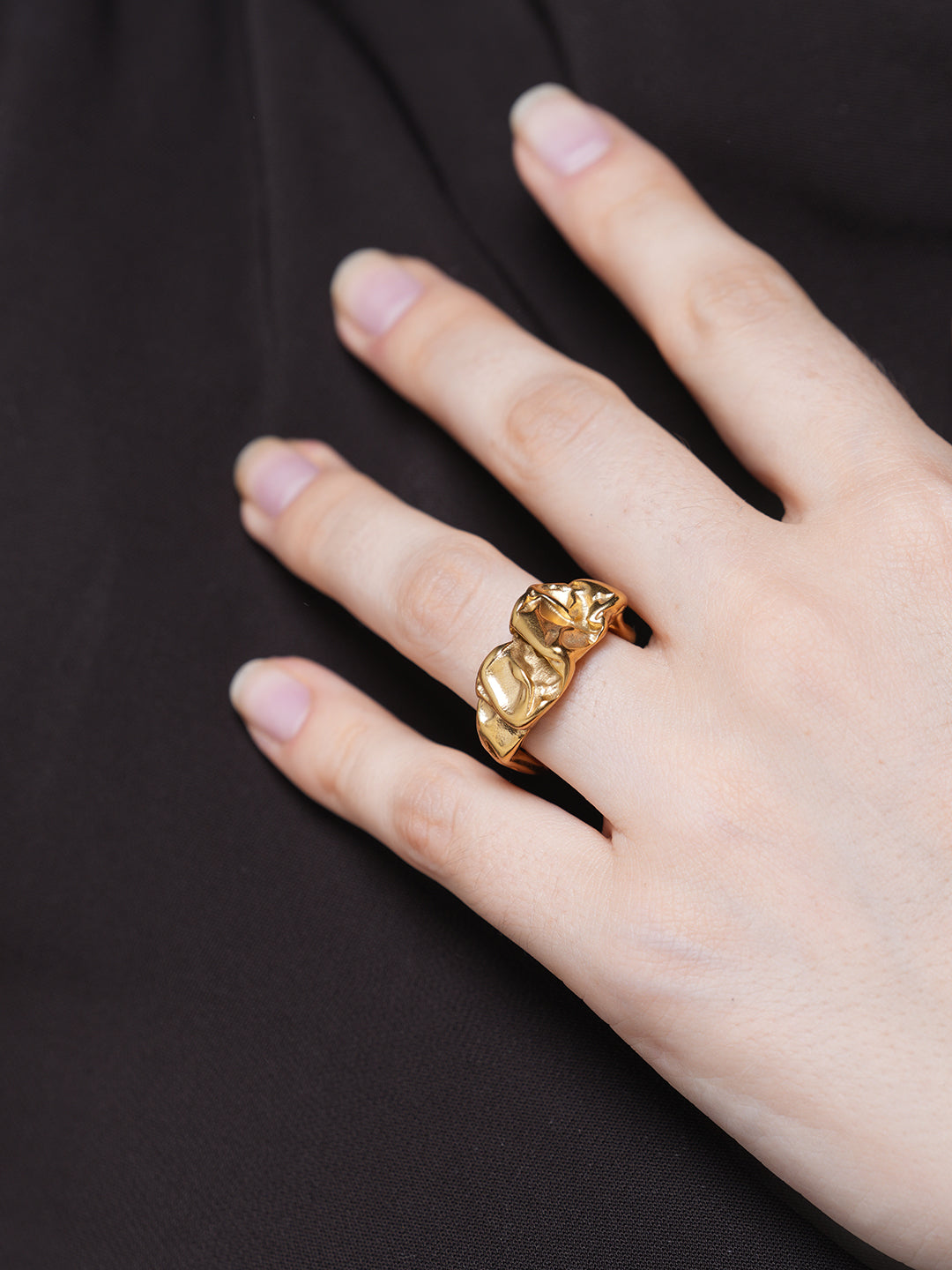 Creative Metal Wide Ring