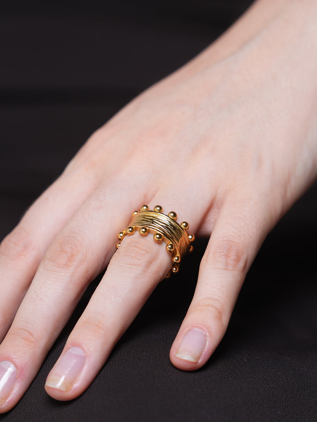 Charms Stainless Steel Ring